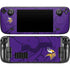 NFL Minnesota Vikings Double Vision Steam Deck Handheld Gaming Computer Skin